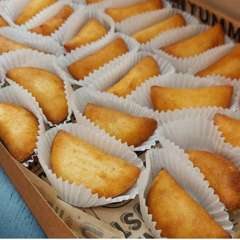 1 oz (24 Frozen DELE FOOD Shredded Beef Mini Empanadas, Units) Gluten-Free Appetizer with Cornmeal Dough and Shredded