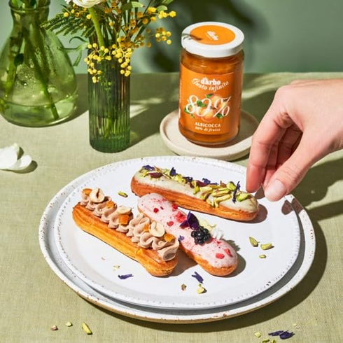 80% 40% 8.81oz Darbo Apricot Spread, Fruit, All Natural, Less Sugar