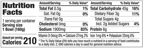 5.6 (Pack 6) Myojo Bowl Flavored Udon Noodles, Beef, Ounce
