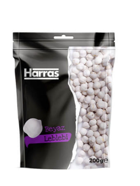 Generic Harras White Roasted Chickpeas (200g) Healthy, Crunchy Snack High Protein, Gluten-Free, Vegan