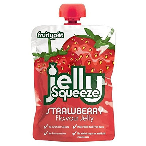 Jelly Squeeze Strawberry 95g - Pack of 6