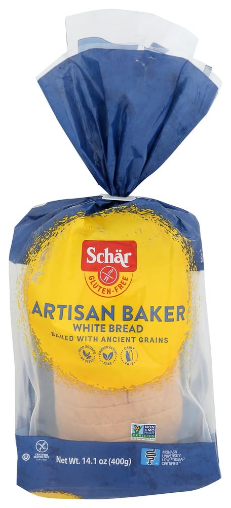 SCHAR BREAD LOAF WHITE CLSC GF, 14.1 OZ, PK- 6