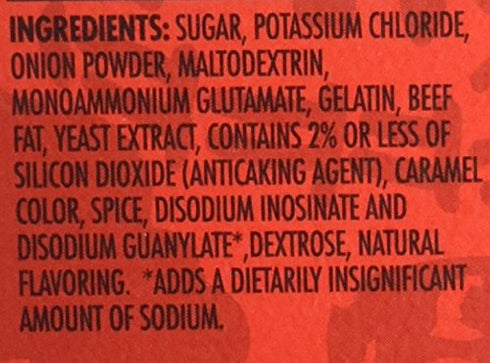 Herb-ox 50 Packets Hormel Herb Ox Beef Bouillon Sodium Free