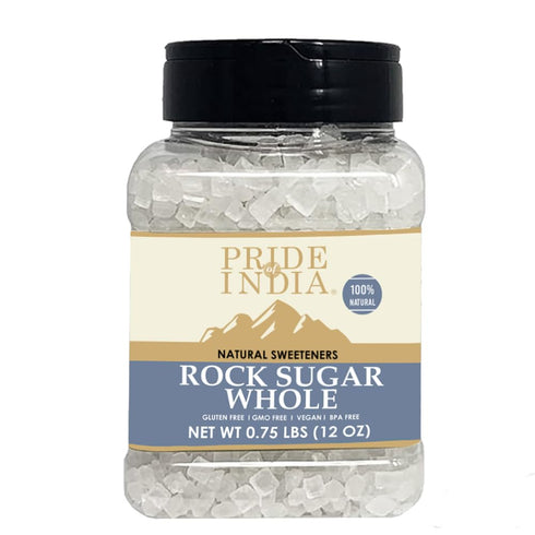 Pride Of India - Natural Crystal Rock Sugar Whole - 12 oz