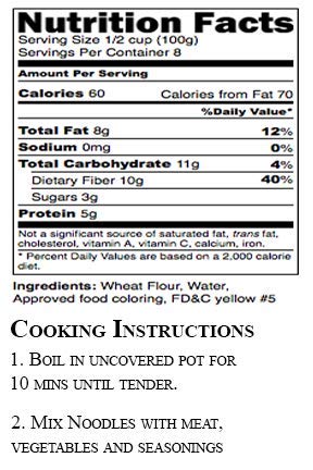 Poiget Lam's Chowmein Noodles