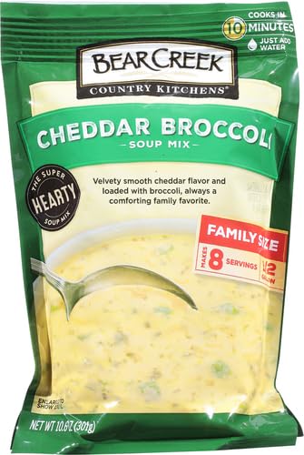 10.6 Bear Creek Soup Mix, Cheddar Broccoli, Ounce