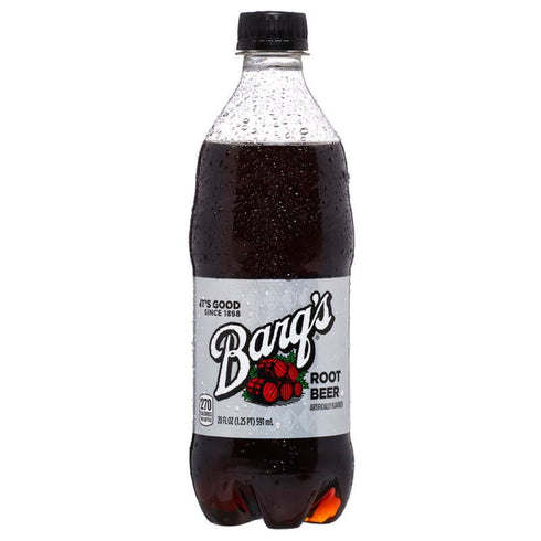 Variety Pack 20oz (Pack 16, 320 Oz) Barq's Root Beer Soda Bottles of Total of Fl
