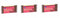 Generic Pack of 3 Light Red Kidney Beans 16 oz
