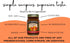 16oz (Pack 6) Dillman Farm All Natural Peach Butter - Gluten-Free, Non-GMO, Vegan, Kosher, Eco-Friendly, Preservative