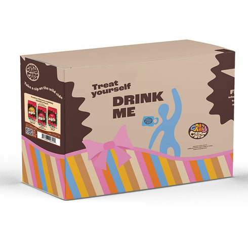 Pack, 10 oz 3 Pack Crazy Cups Flavored Holiday Ground Coffee Variety Includes Holiday Spice, White Christmas, Caramel