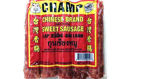 TastePadThai Thai Chinese Style Pork Sausages 11 Oz. (Pack of 3)