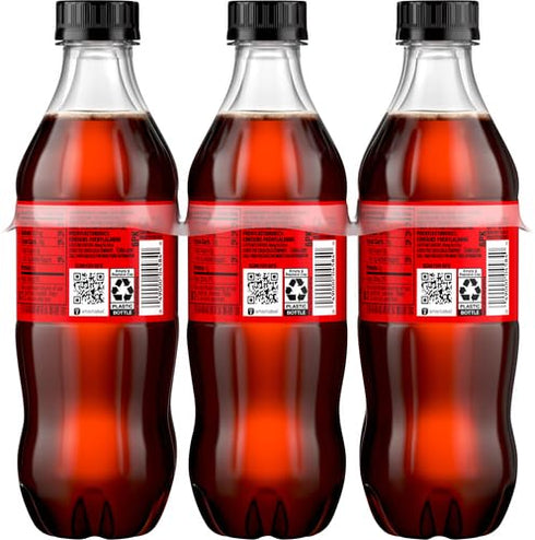 16.9 oz, 12 Pack Coke Zero Sugar Diet Soda Soft Drink, fl