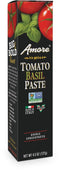 Amore Vegan Basil Tomato Paste In A Tube - Non GMO Certified and