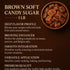 LD Carlson 1 LB Brown Soft Candy Sugar