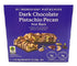 Generic Dark Chocolate Pistachio Pecan Nut Bars Made with Pistachio, Peanuts and Pecans,