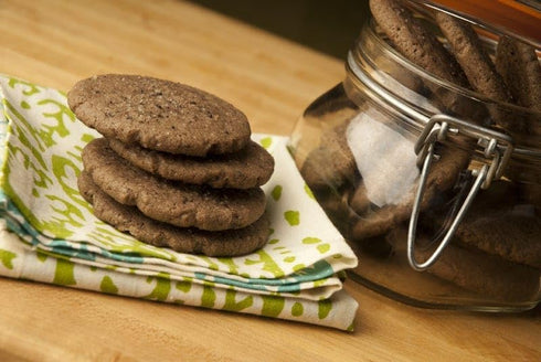 (3.3 oz) Rimming Savory Spice Black Onyx Chocolate Sugar - Cocoa-Infused Brownie Flavored Sugar for Baking, Desserts