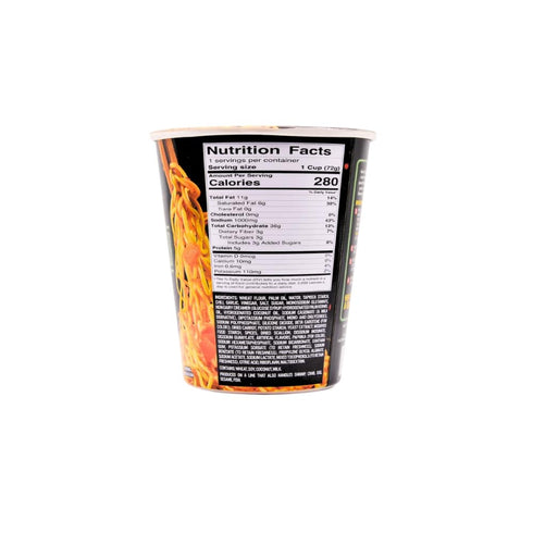 6 Pack, A-Sha x Hot Ones Spicy Ramen Noodle Soup Cup, Garlic Chili (Medium Heat) Flavor, Premium Microwaveable Ramen