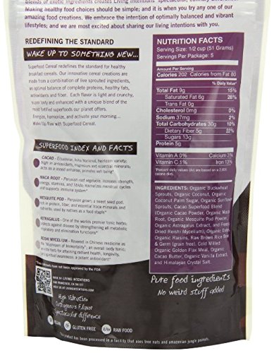 Living Intentions 2 (1) (1) 9 Oz. (2 Gluten Free Superfood Probiotic Cereal Flavor Variety Bundle: Blueberry Blast