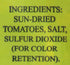 1 Pack 3 Roland Foods Sun-Dried Tomato Halves, Pound Bag
