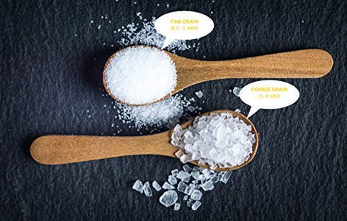 100% 5 Lb. Packaging Aromasong Coarse Sea Salt for Grinder Refill - Pure & Natural Dead Sea Salt Coarse Grain Bulk May