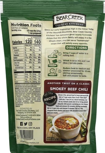 9.8 Bear Creek Soup Mix, Darn Good Chili, Ounce