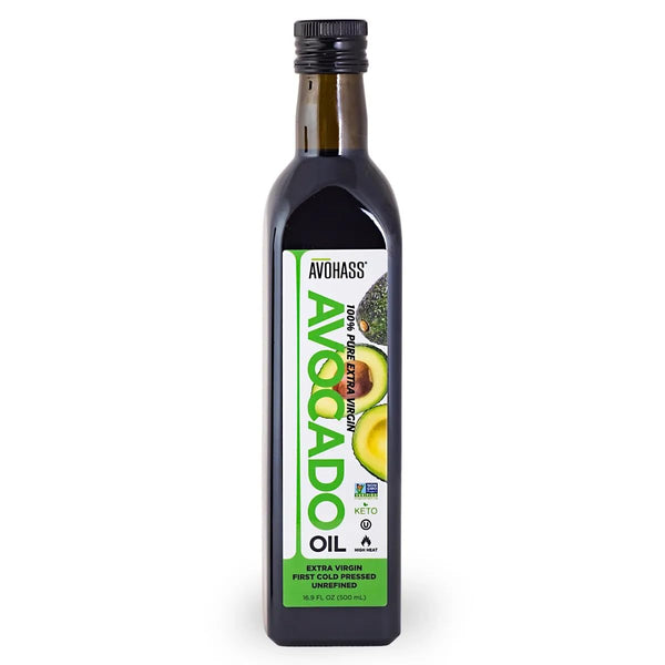 Avohass Kenya Extra Virgin Avocado Oil First Cold Pressed Unrefined 16.9 fl oz