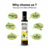 8.45 oz Aleta Farms, Infused Balsamic Vinegar, USDA Organic Greek, Salad Dressings, Pasta, Fish, fl (Lemon)