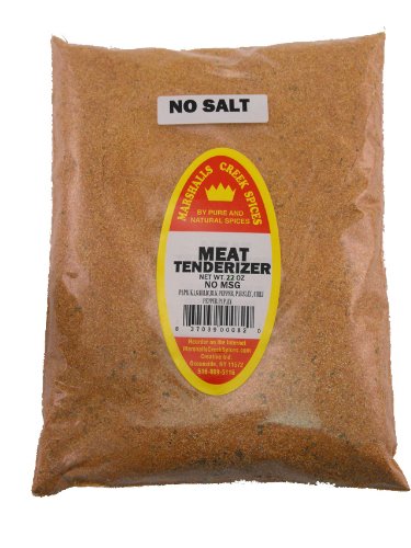 XL REFILL Marshalls Creek Spices Seasoned Meat Tenderizer No Salt Seasoning, 22