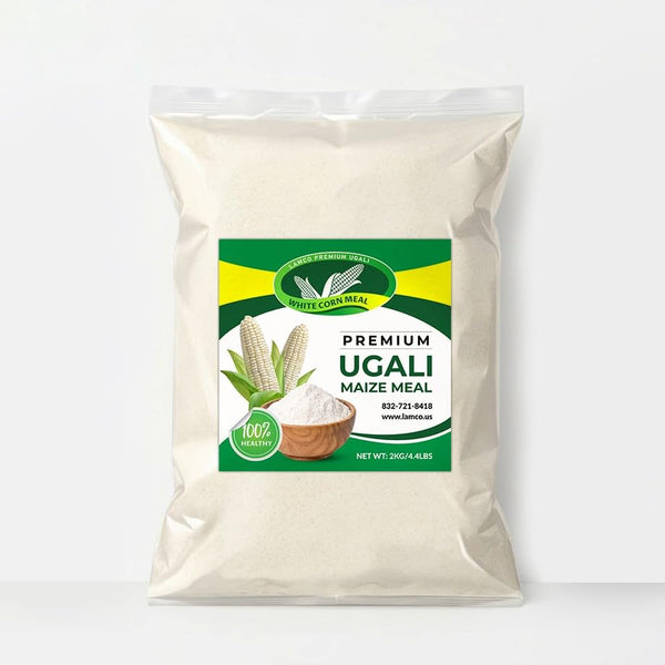Generic Lamco's Shop Premium Ugali Maize Meal 2kg or 4.4 lbs from Kenya