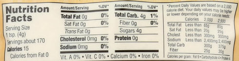 (3x24 OZ) Woodstock Organic Pure Cane Granulated Sugar