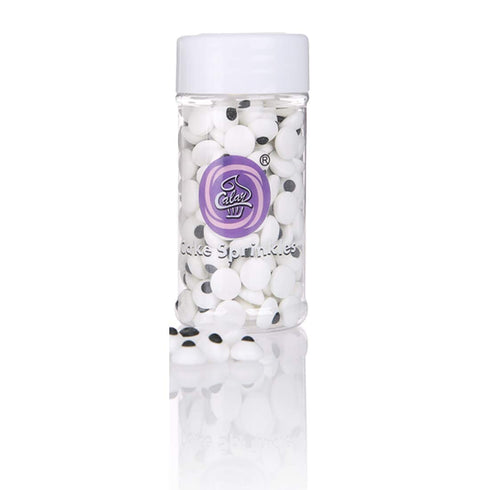GEORLD Small Candy Eyeballs Cake Cupcake Toppers, Cookie Decorations