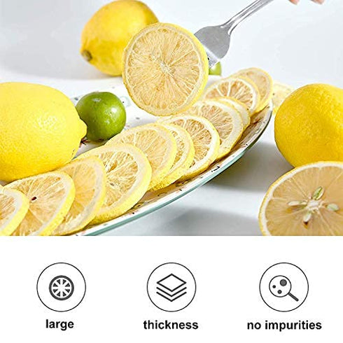 (1.1lbs) 500g (17.6) Dried Lemon Slices, Lemon Tea, Sour and Refreshing Citrus, Sugar Free, Vegan & Kosher