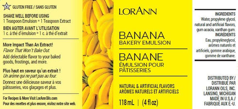 Lorann Oils Variety Bakery Emulsion: Multiple Flavors, Perfect for Enhancing Baking Variety in Cakes, Cookies & Desserts, Gluten-Free, Keto-Friendly, Baking Essential for Your Kitchen, 4oz per Bottle