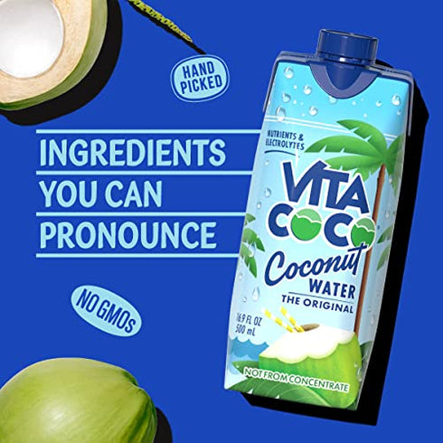 16.9 Oz Vita Coco Pure Coconut Water, Fl