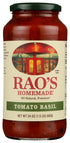 Rao's Homemade Tomato Basil Sauce 24 oz (Pack of 4)