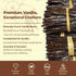 25 ~6-8 inches Whole Vanilla Beans Grade A ++ | Premium Vanilla Bean Pods for Making Extract | |NON GMO. Perfect