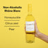 24.5 Oz Tomorrow Cellars Non-Alcoholic White Wine, Dry and Crisp, Low Sugar and Calories, Award-Winning, De-Alcoholized