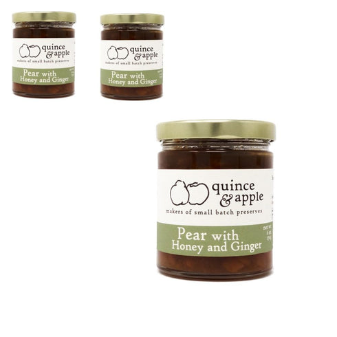 Generic Pear with Honey and Ginger Preserves, 6 oz. (3 pack)