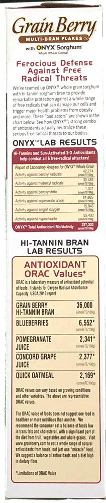 Grain Berry 2 Pack (24 Oz 680g total)2 Multi-Bran Flakes w/ONYX Sorghum - /