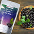 powbab Dried Aronia Berries, 100% USA Grown Organic Chokeberry, No Added Sugar, Whole Black Chokeberry (6.5 oz)