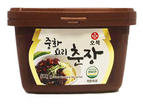 OBOK Chunjang, Black Bean Paste Essential for Jjajang Sauce, 500g