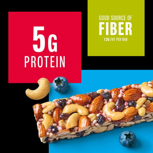 5g 12 Count KIND Healthy Snacks Bars, Blueberry Vanilla Cashew, Gluten Free, Protein