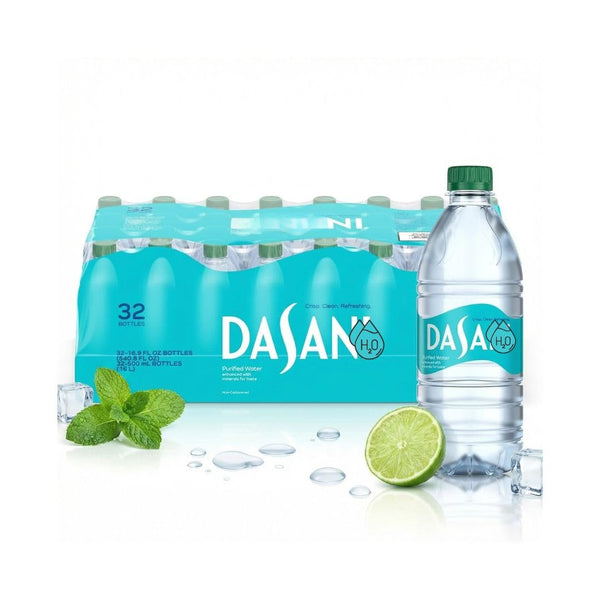 Generic Purified Water Bottles 32 Pack, 16.9 fl oz BPA-Free Bottled Drinking Water