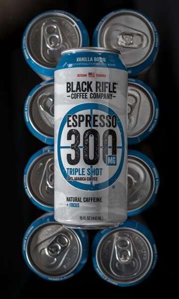 15 Oz (Pack 12)) Black Rifle Coffee Company RTD (Vanilla Bomb, Fl
