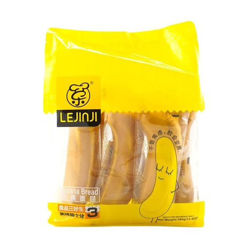 Yummy99 Asian Banana Bread Sticks 6 pcs/Bag, 13.4 oz, Soft Texture, Individually Wrapped,