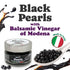 50g (Pack 2) Food to Live Black Pearls with Balsamic Vinegar of Modena, Authentic Italian Aceto Balsamico Black Caviar