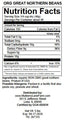 Mulberry Lane Farms 5 Great Northern Beans, Pounds USDA Certified Organic, Non-GMO, Dried, Bulk, Product of USA