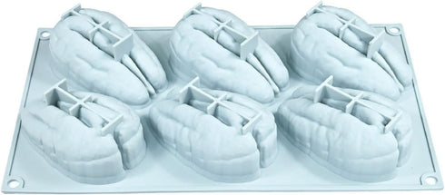 Ywmsfl Frozens Creative Pistachios Pecan Designs Silicone Ideal for Cake Chocolate and Treats Kitchen Baking Decorative
