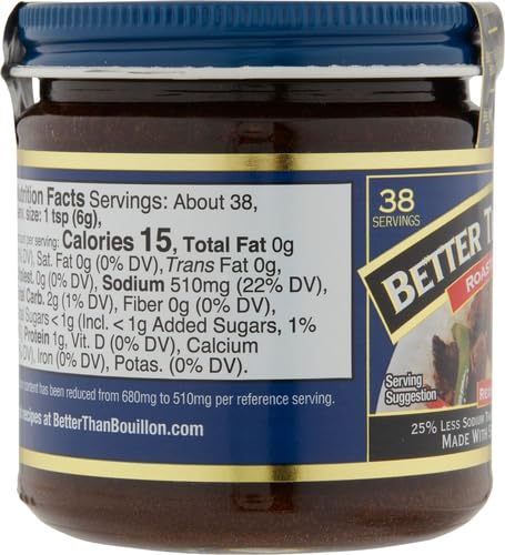 8oz (Pack 2) All Natural Reduce Sodium Beef Base