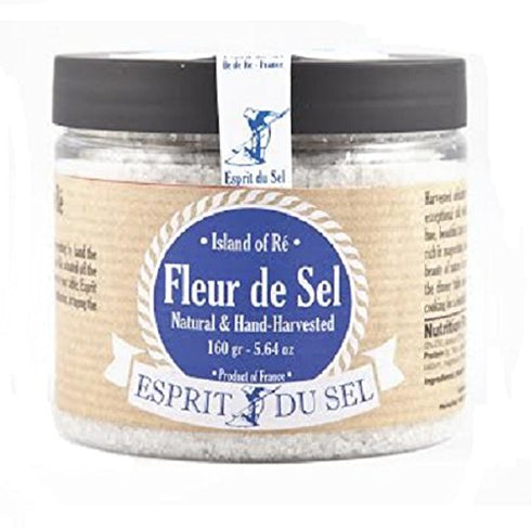 Fleur de Sel from Ile de Re, Esprit du Sel, 5.71 ounce